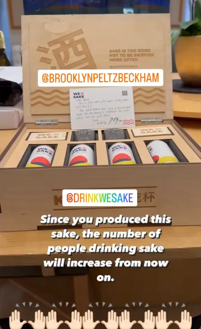 Instagram story from @therealnobu featuring WESAKE