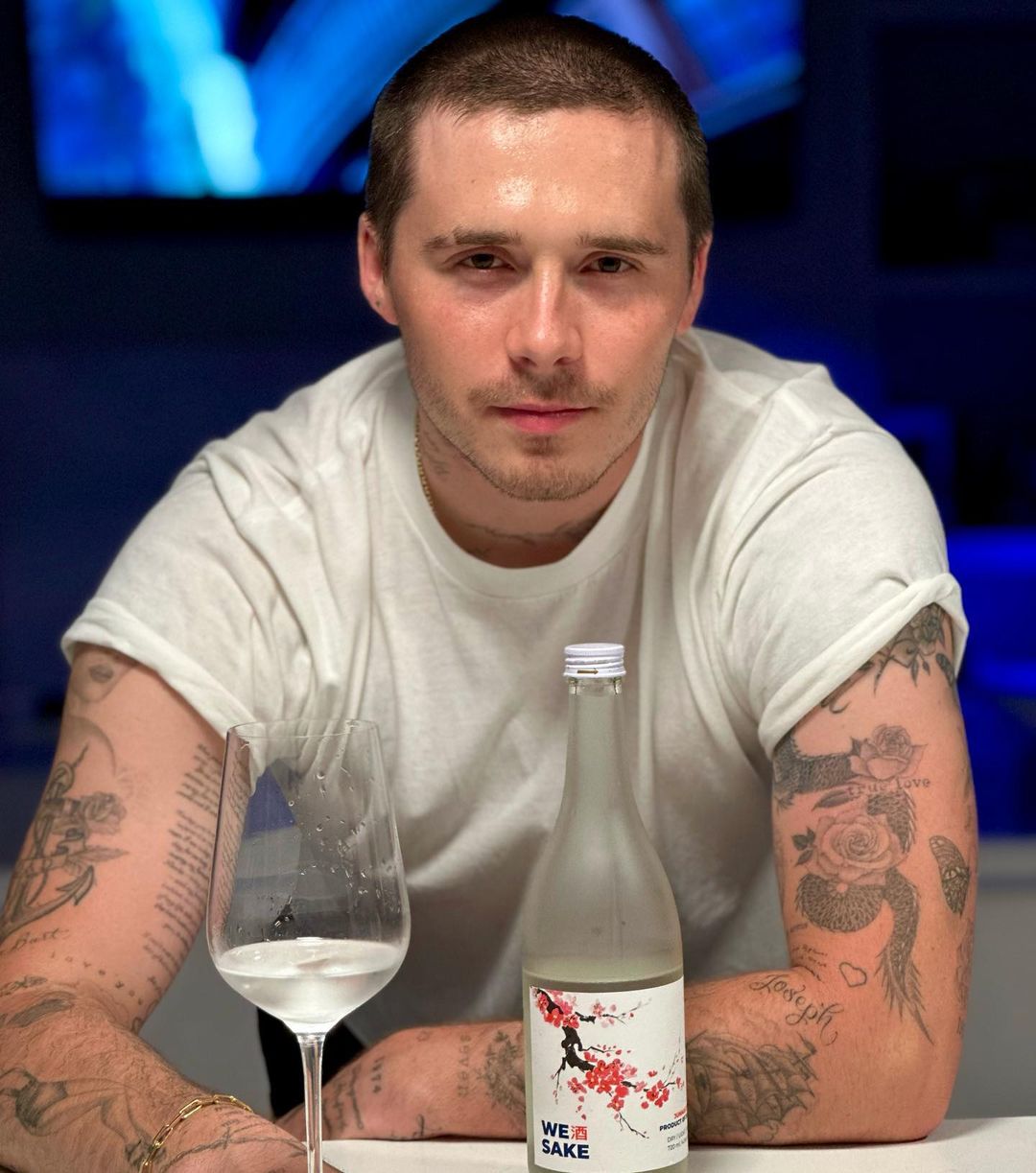 Brooklyn Beckham Japanese Sake WESAKE